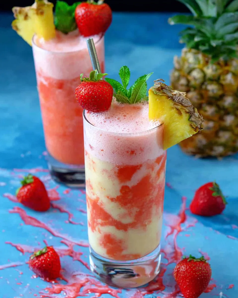 Strawberry Colada Splash 16 Strawberry