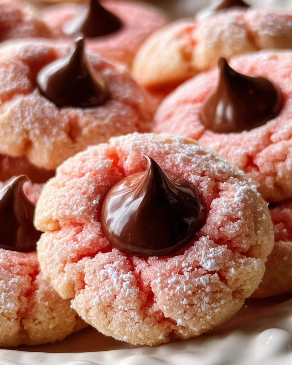 Strawberry Kiss Cookies Recipe 19 Strawberry