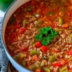 Stuffed Pepper Soup 24 Stuffed Pepper Soup