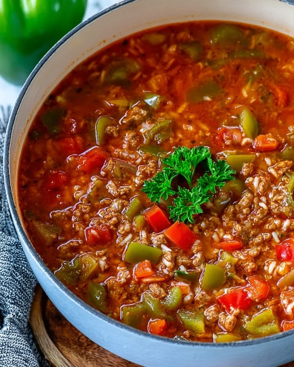 Stuffed Pepper Soup