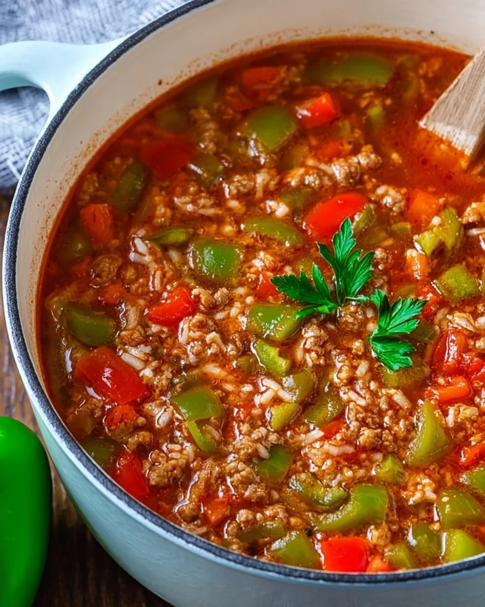 Stuffed Pepper Soup 23 Stuffed