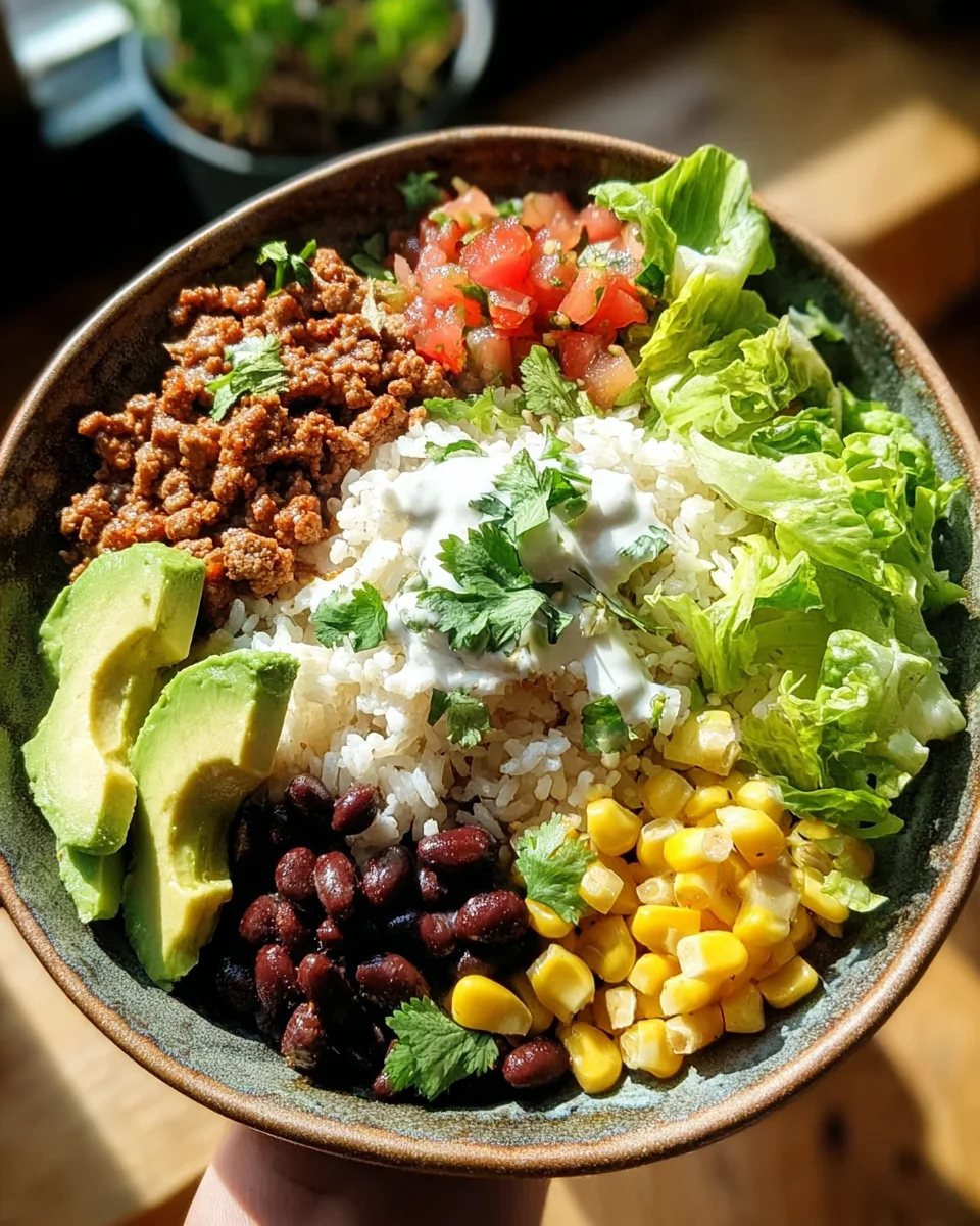 Taco Lunch Bowls