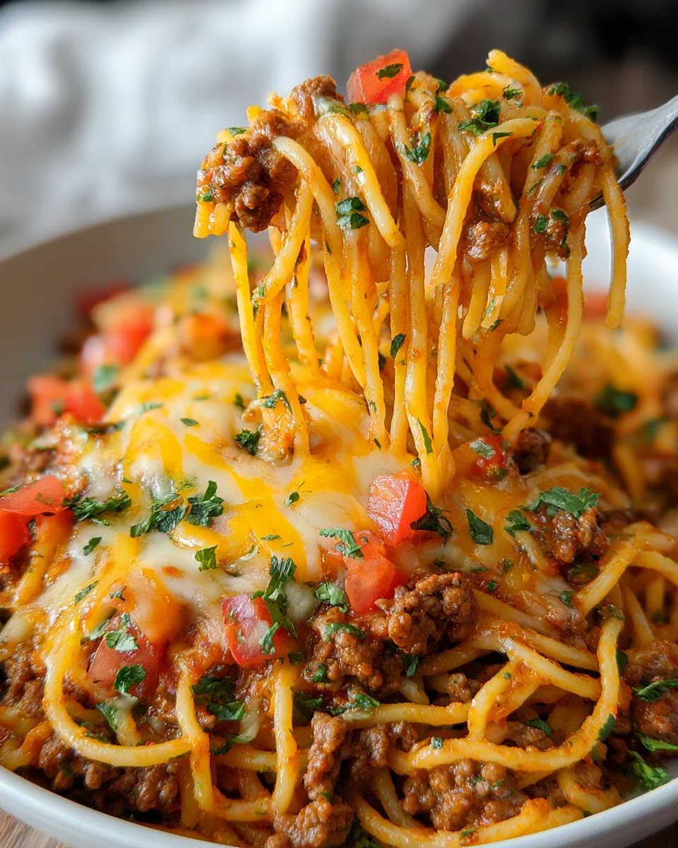 Taco Spaghetti