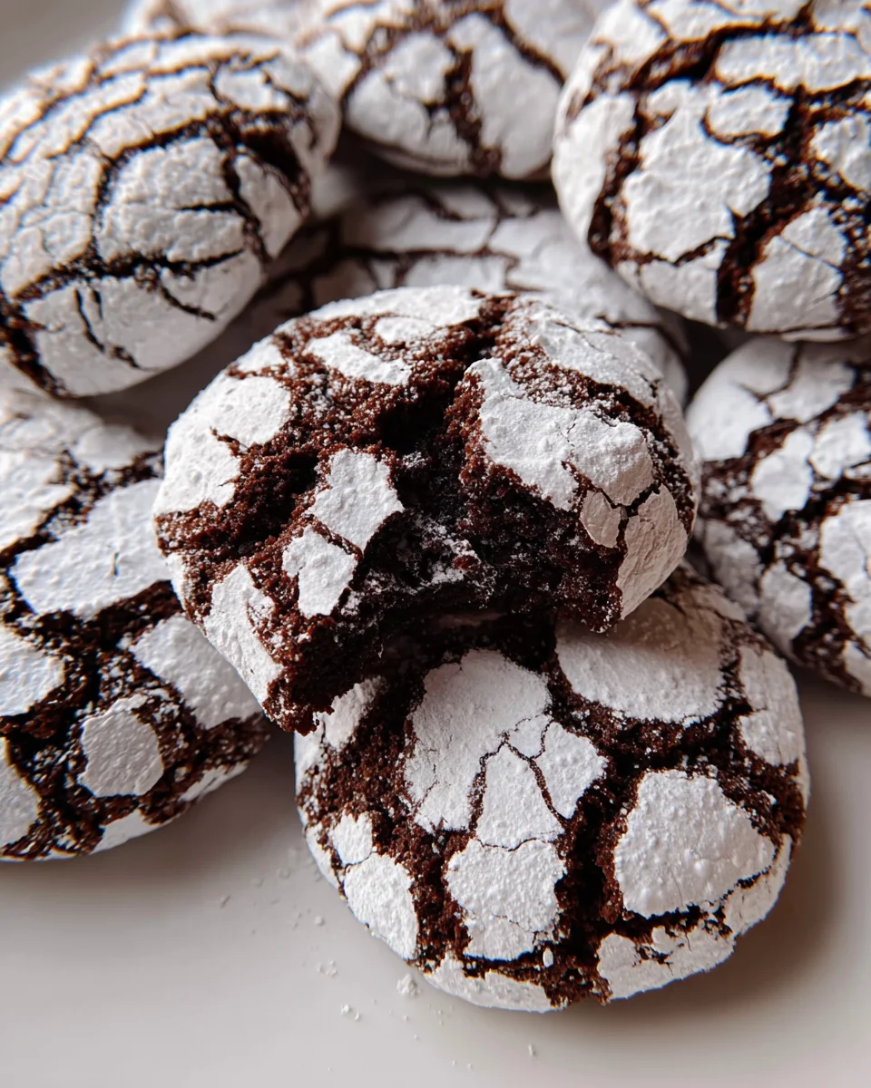 The BEST Chocolate Crinkle Cookies Recipe 27 The BEST Chocolate Crinkle Cookies Recipe