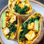 Tofu Scramble Wrap 25 Tofu Scramble Wrap