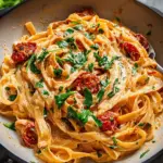 Vegan Creamy Sun Dried Tomato Pasta Recipe