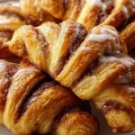 Warm Cinnamon Crescent Twists