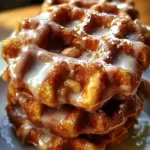 Apple Fritter Waffle Donuts