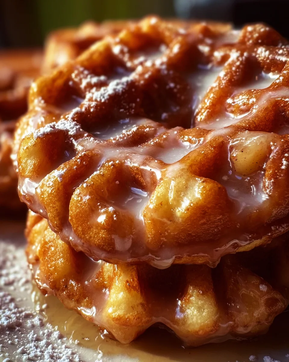 Apple Fritter Waffle Donuts 29 Apple