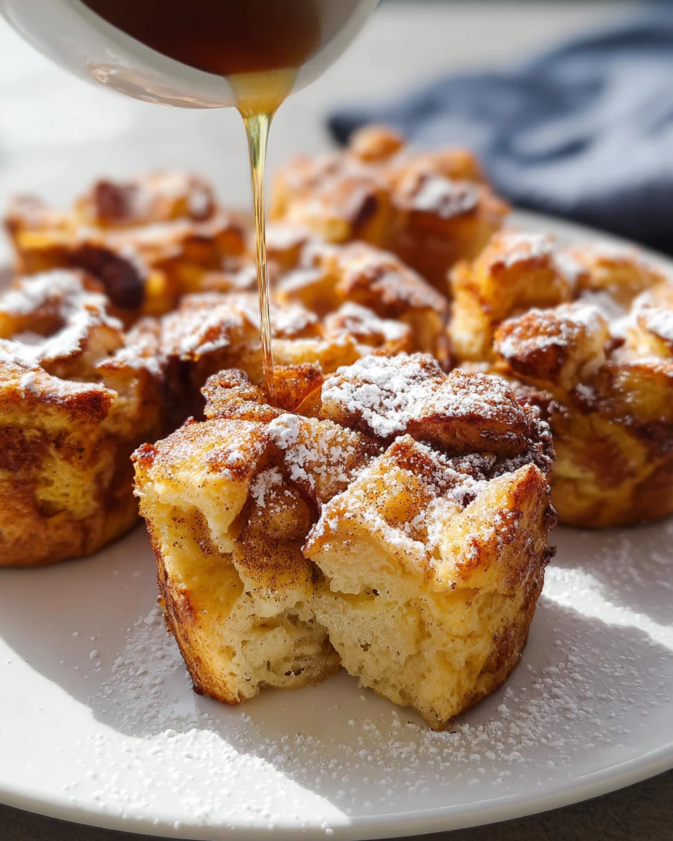 Baked French Toast Muffins