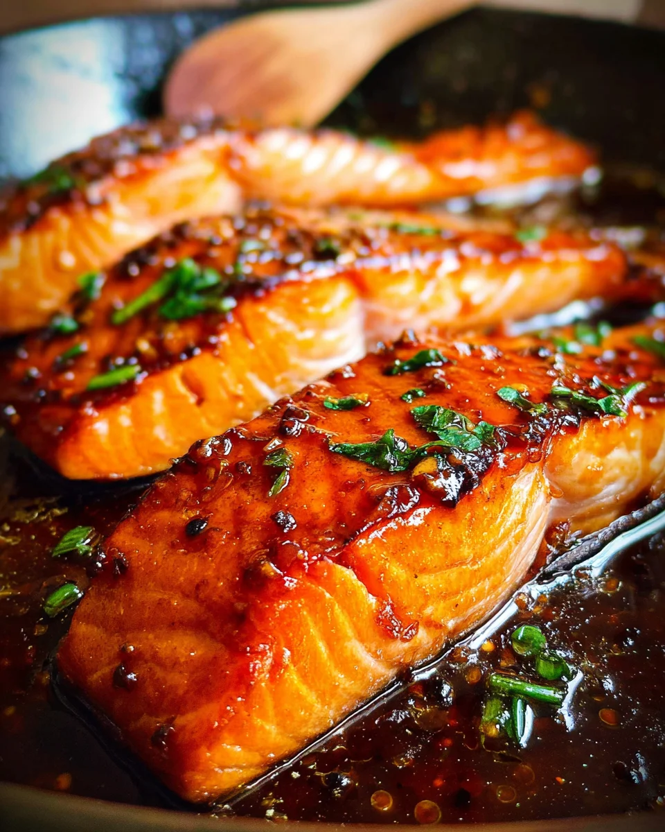 Bourbon Glazed Salmon 18 Bourbon
