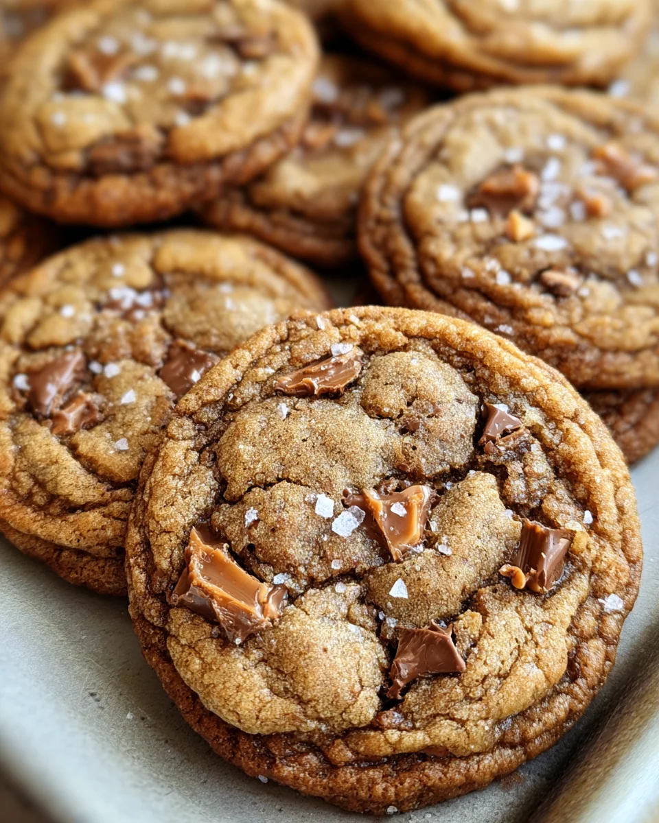 Brown Butter Coffee Toffee Cookies 25 Brown