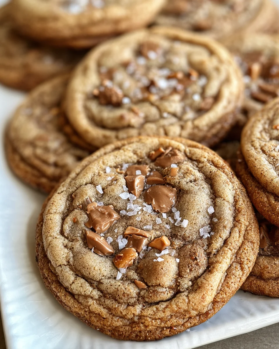 Brown Butter Coffee Toffee Cookies 26 Brown