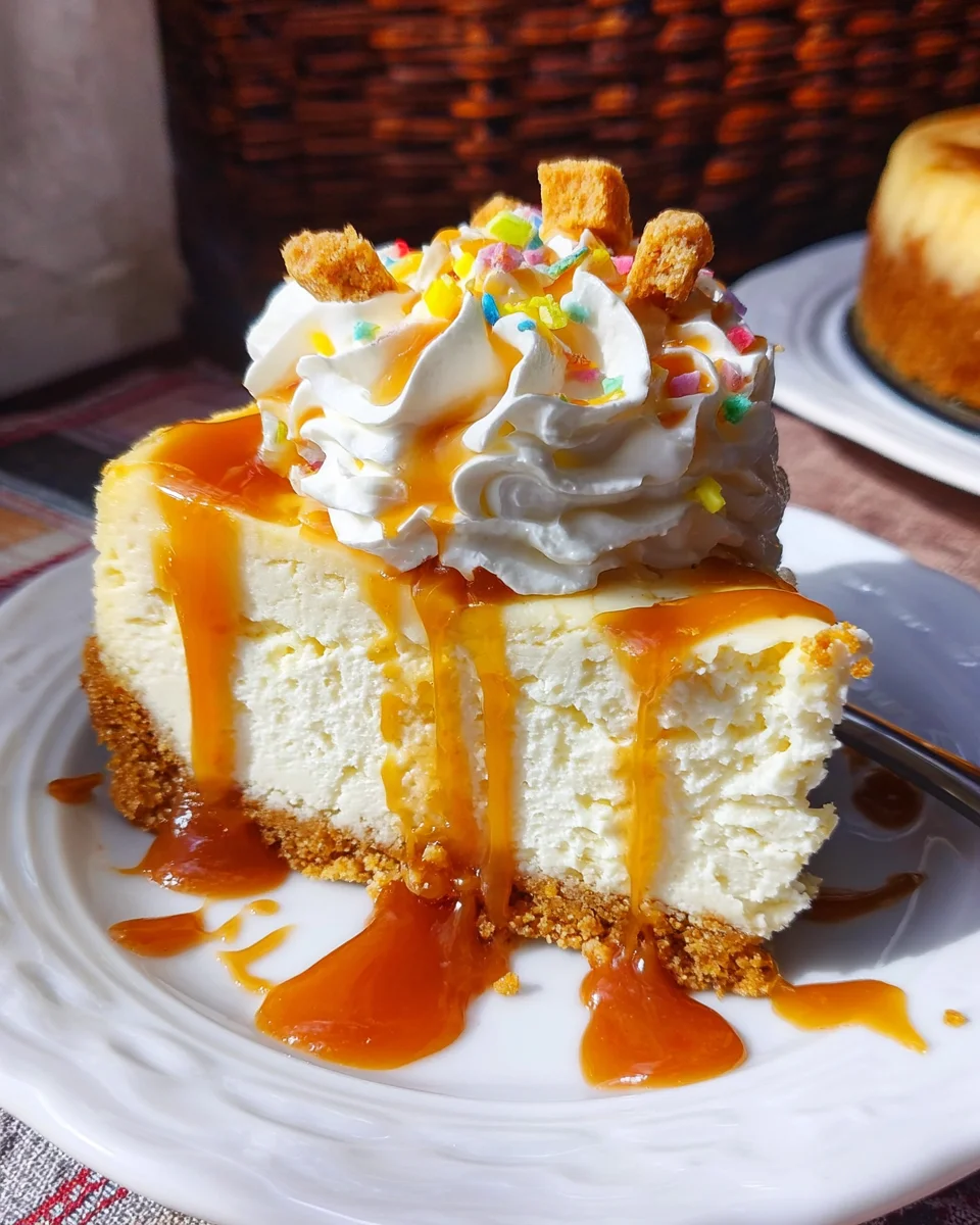 Butterbeer cheesecake