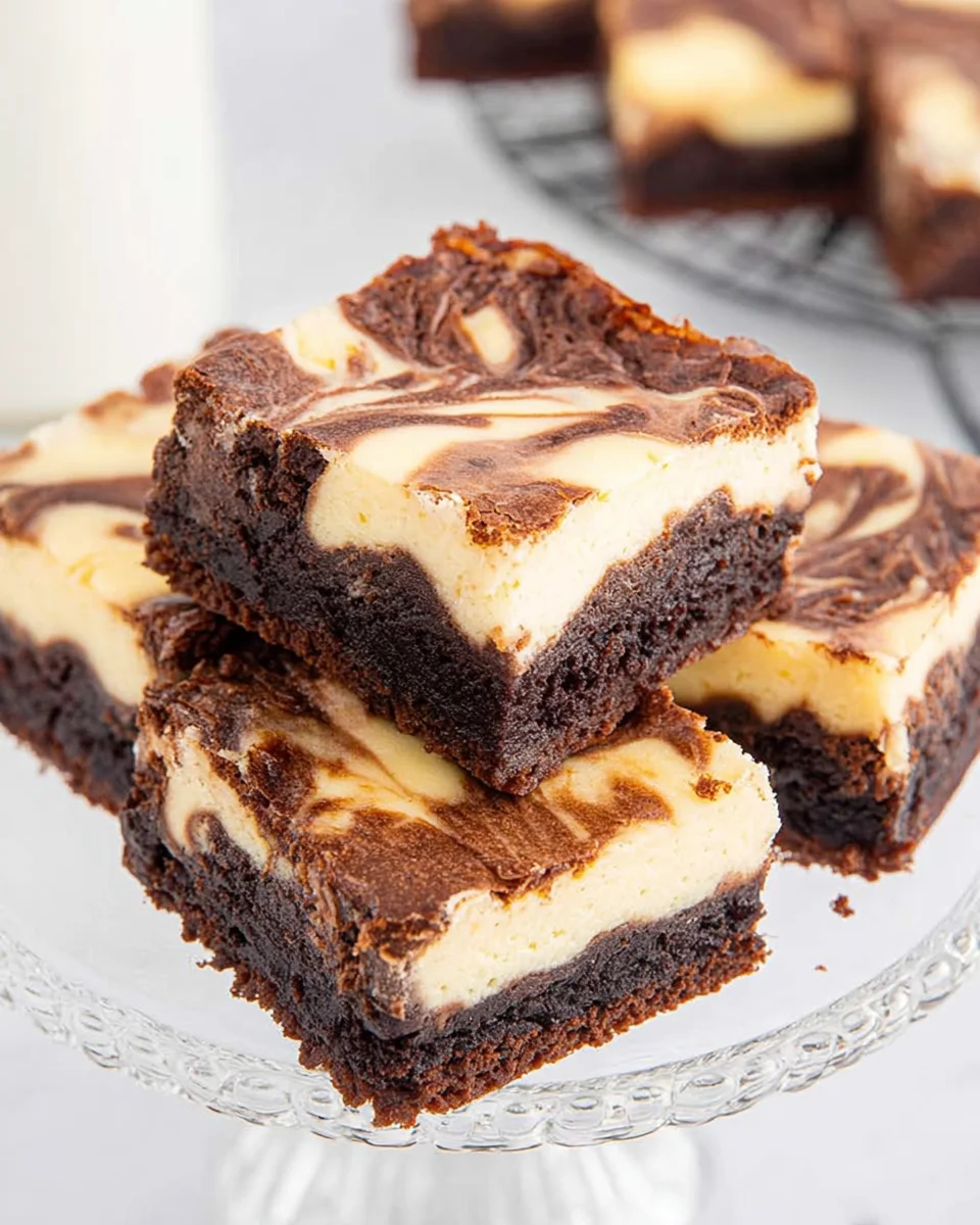 Cheesecake Brownies 18 Cheesecake