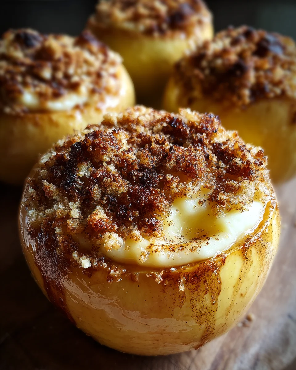 Cheesecake Stuffed Baked Apples 21 Cheesecake