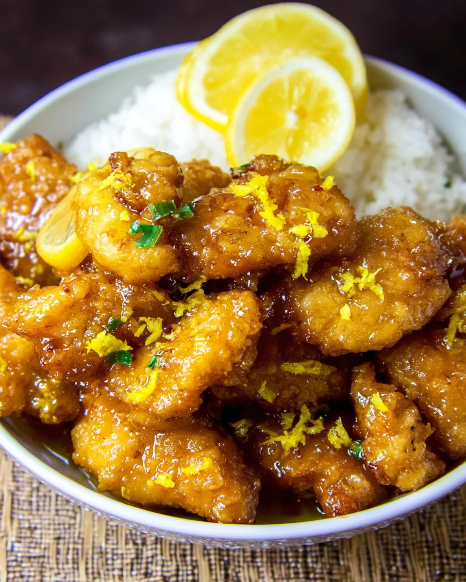 Chinese Lemon Chicken Recipe