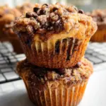 Chocolate Coffee Toffee Crunch Muffins