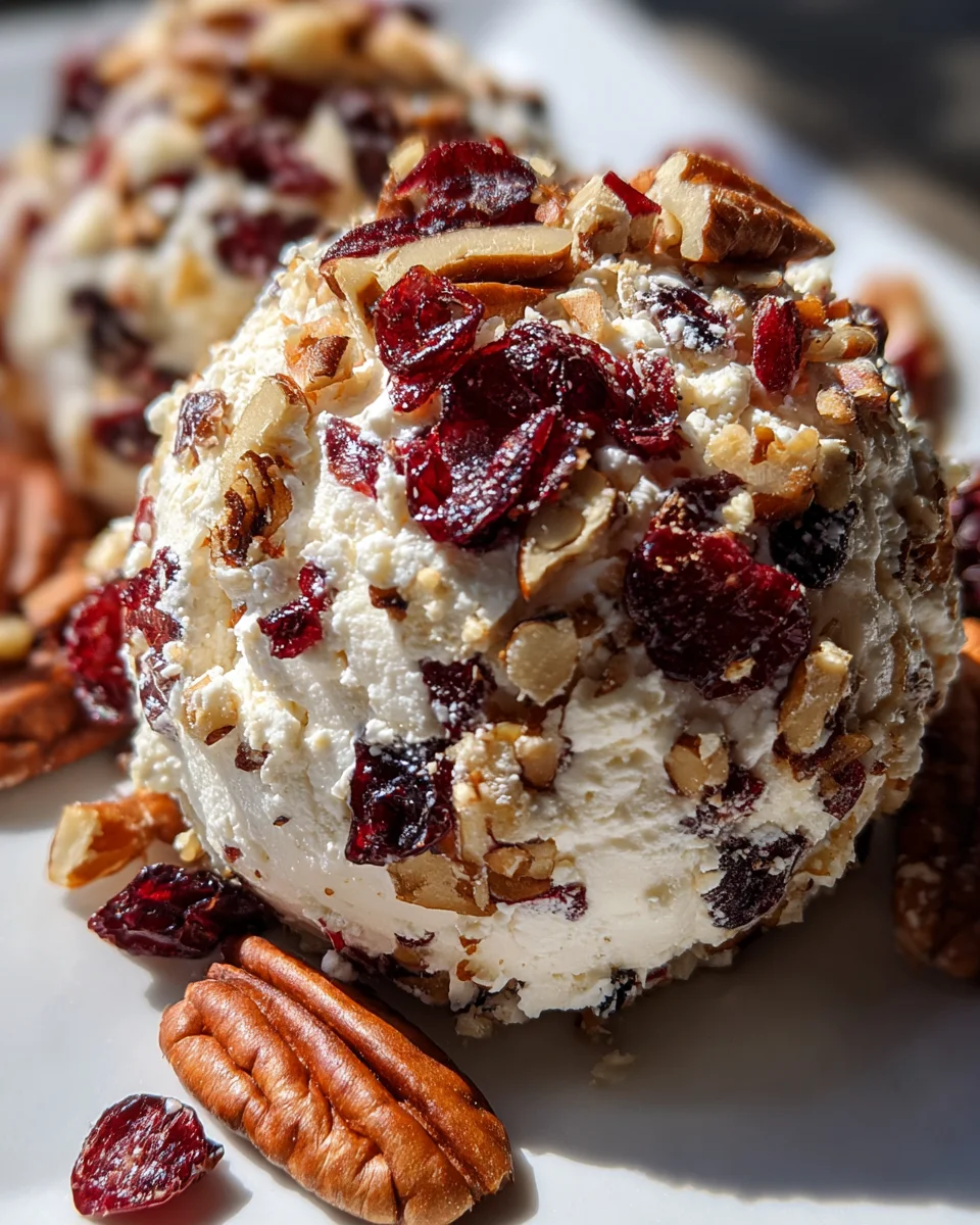 Cranberry Pecan Cheese Ball Recipe
