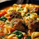 Creamy Italian Meatball Soup