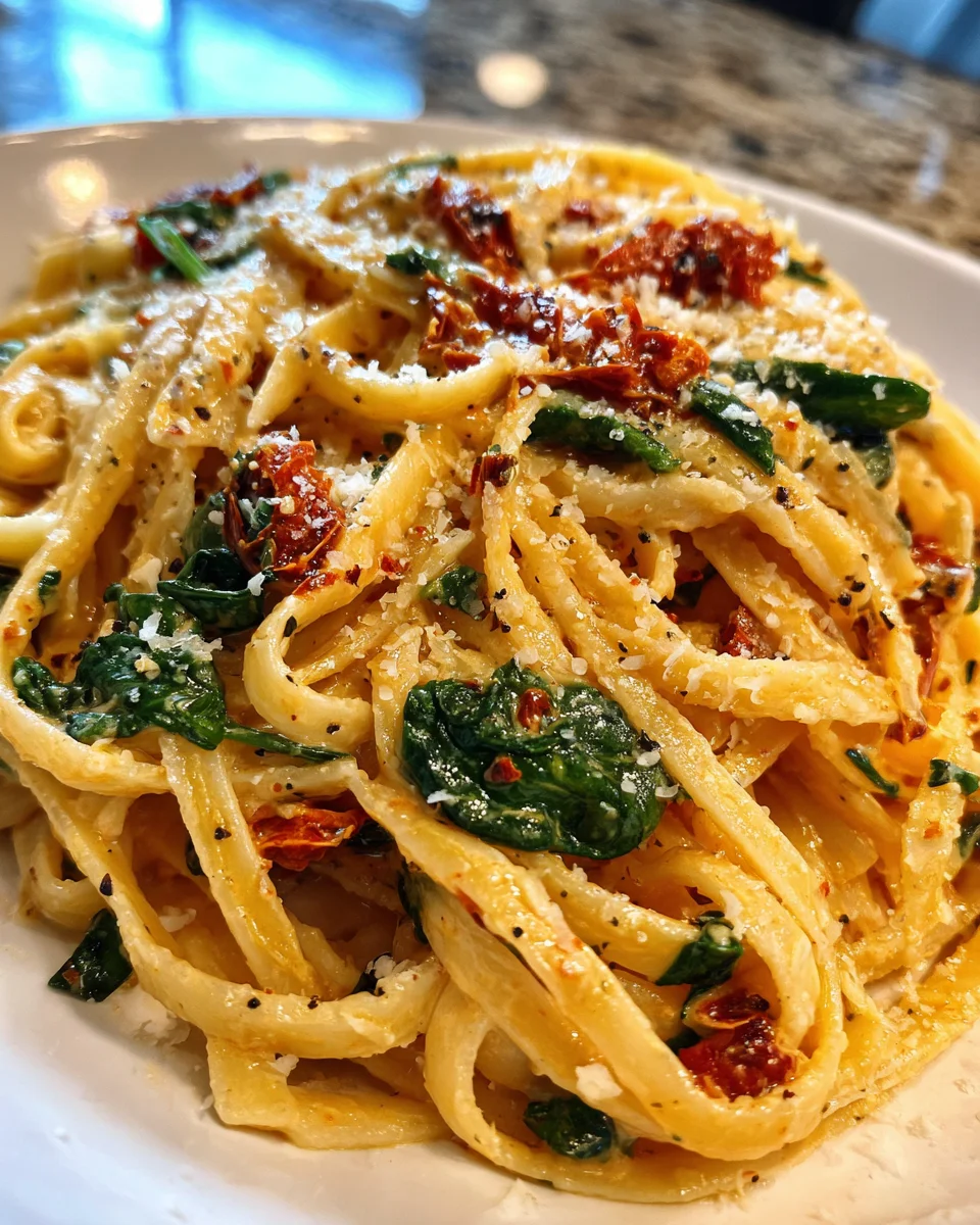 Creamy Sun-Dried Tomato Pasta