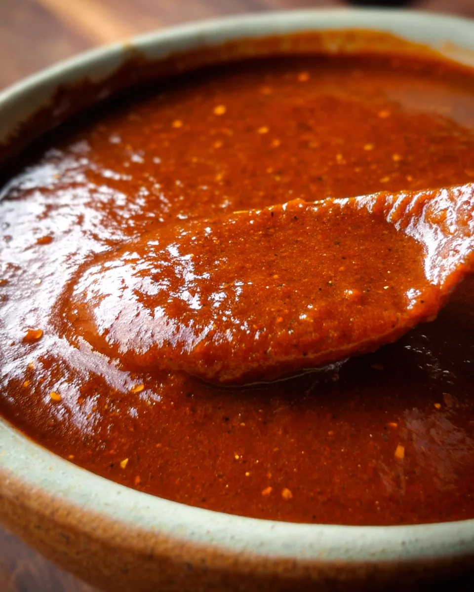 Easy Red Enchilada Sauce {15 minute Recipe}