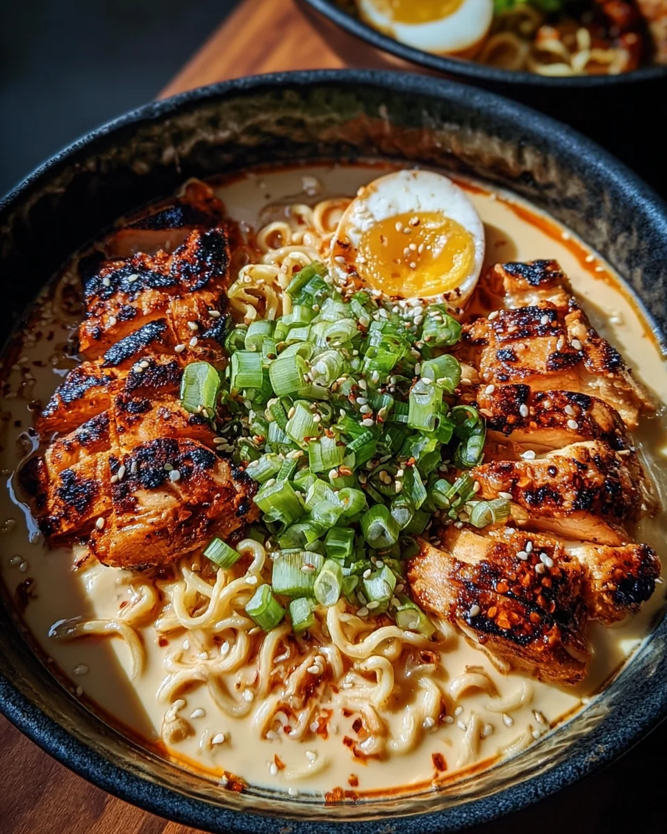 Fiery Chicken Ramen