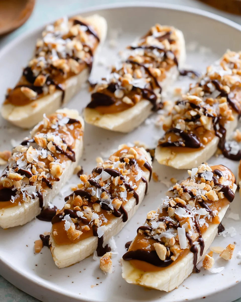 Frozen Banana Snacks