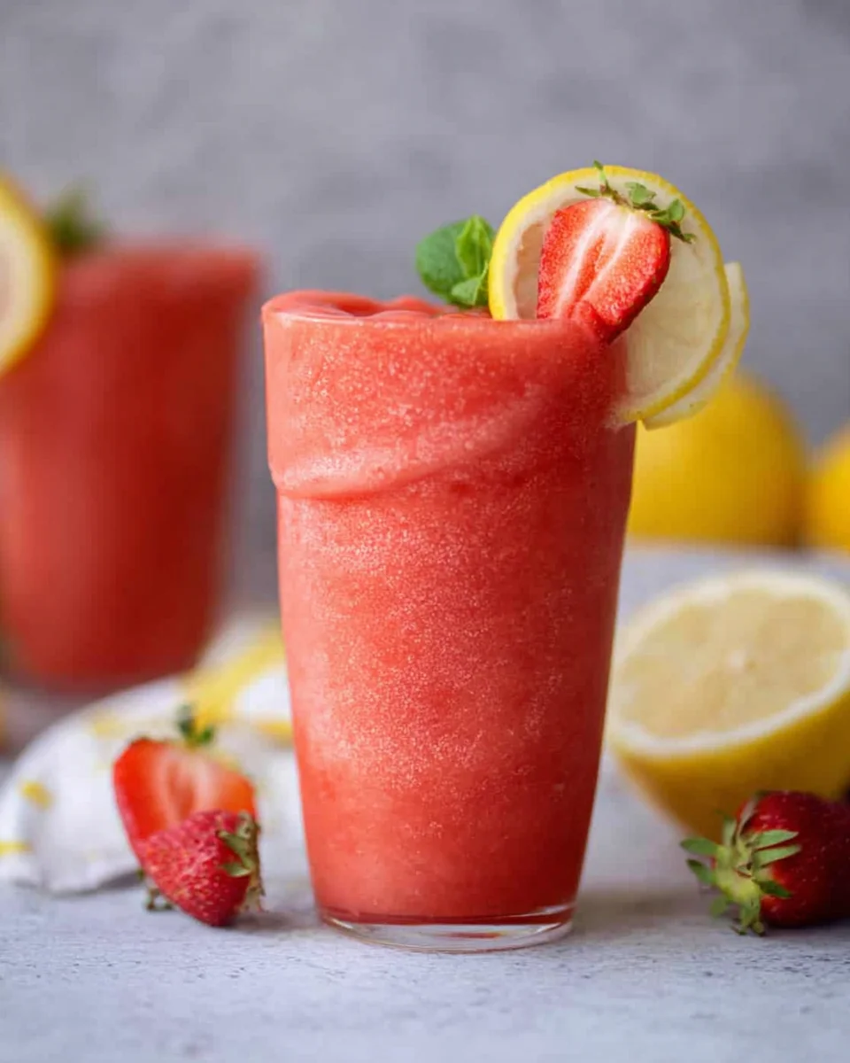 Frozen Strawberry Lemonade 13 Frozen