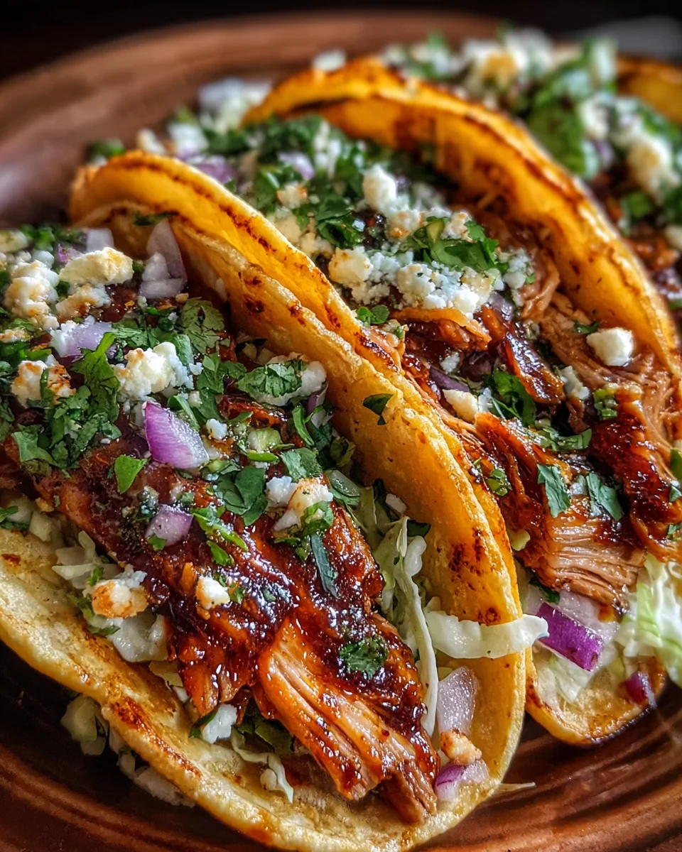 Garlic Butter Honey BBQ Chicken Tacos 20 Garlic