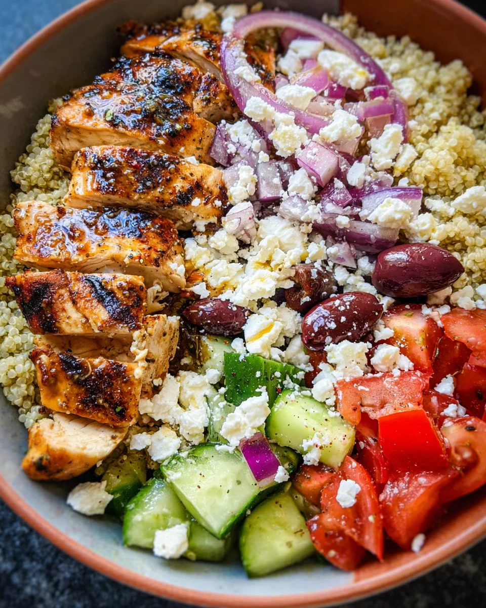 Greek Chicken Bowl 23 Greek Chicken Bowl