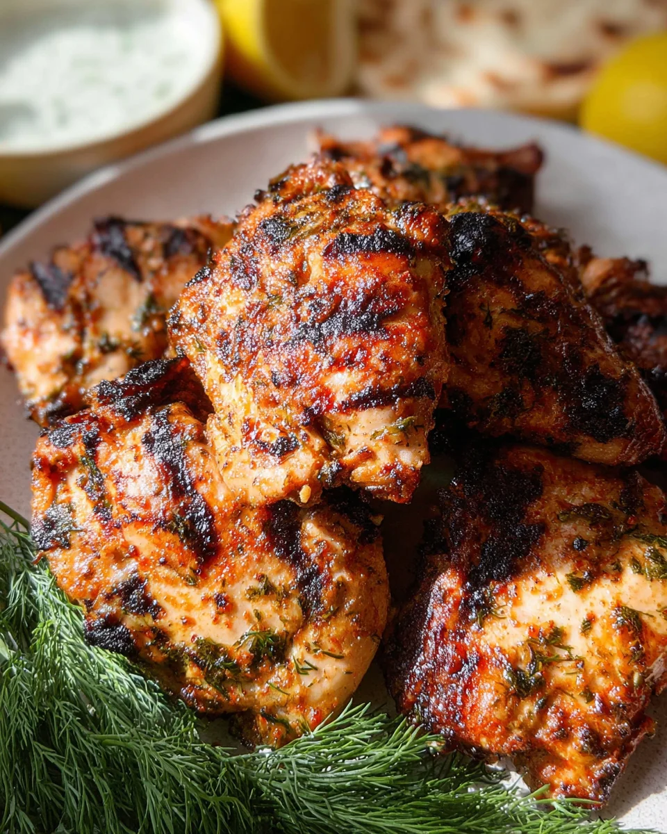 Greek Yogurt Marinated Chicken