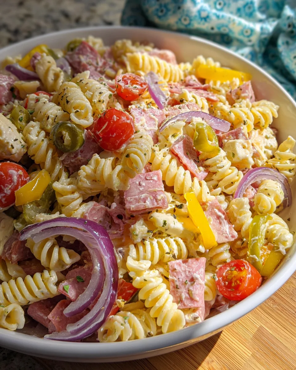 Grinder Pasta Salad
