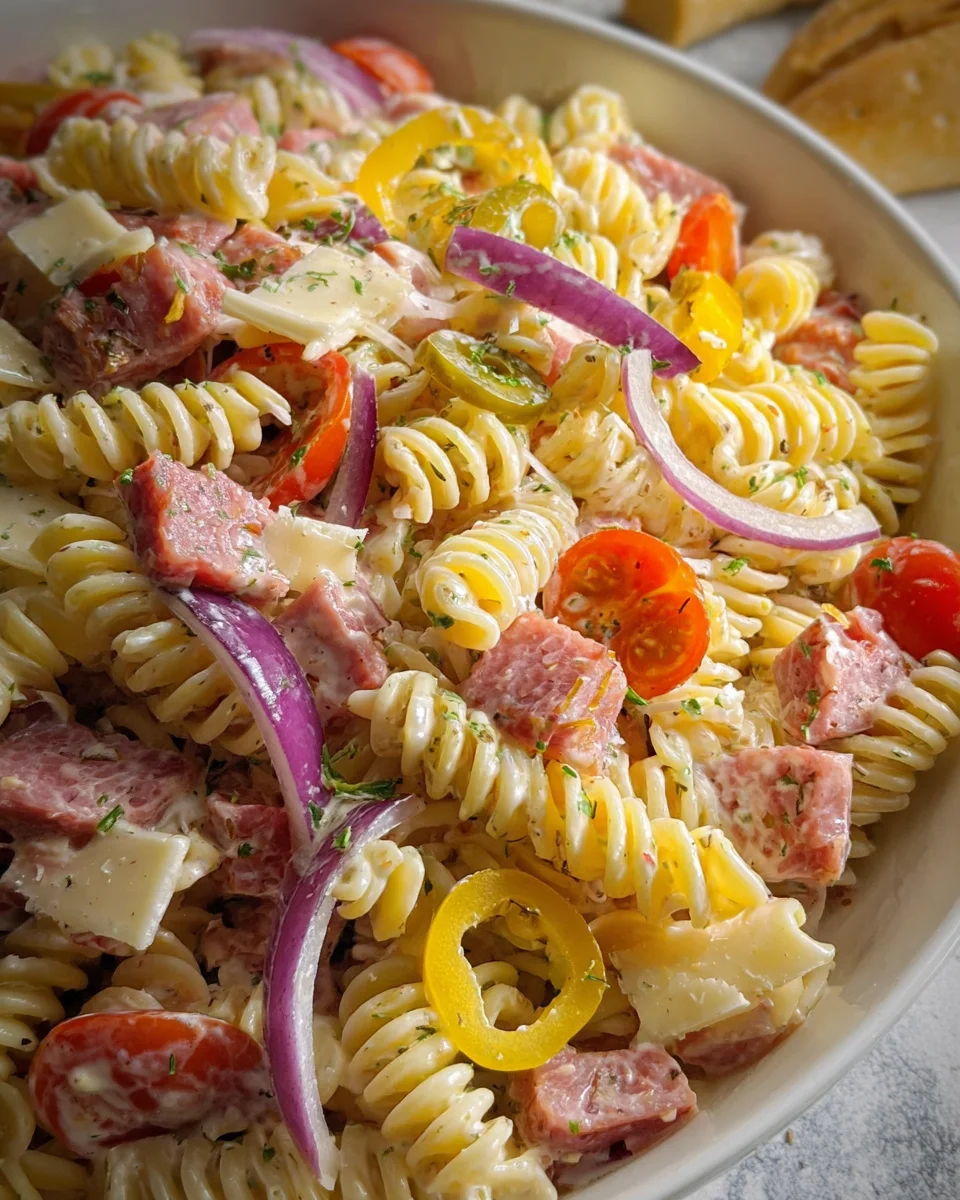 Grinder Pasta Salad 23 Grinder