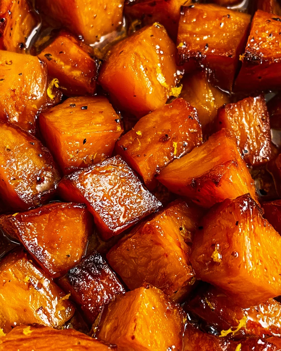 Honey Roasted Sweet Potatoes