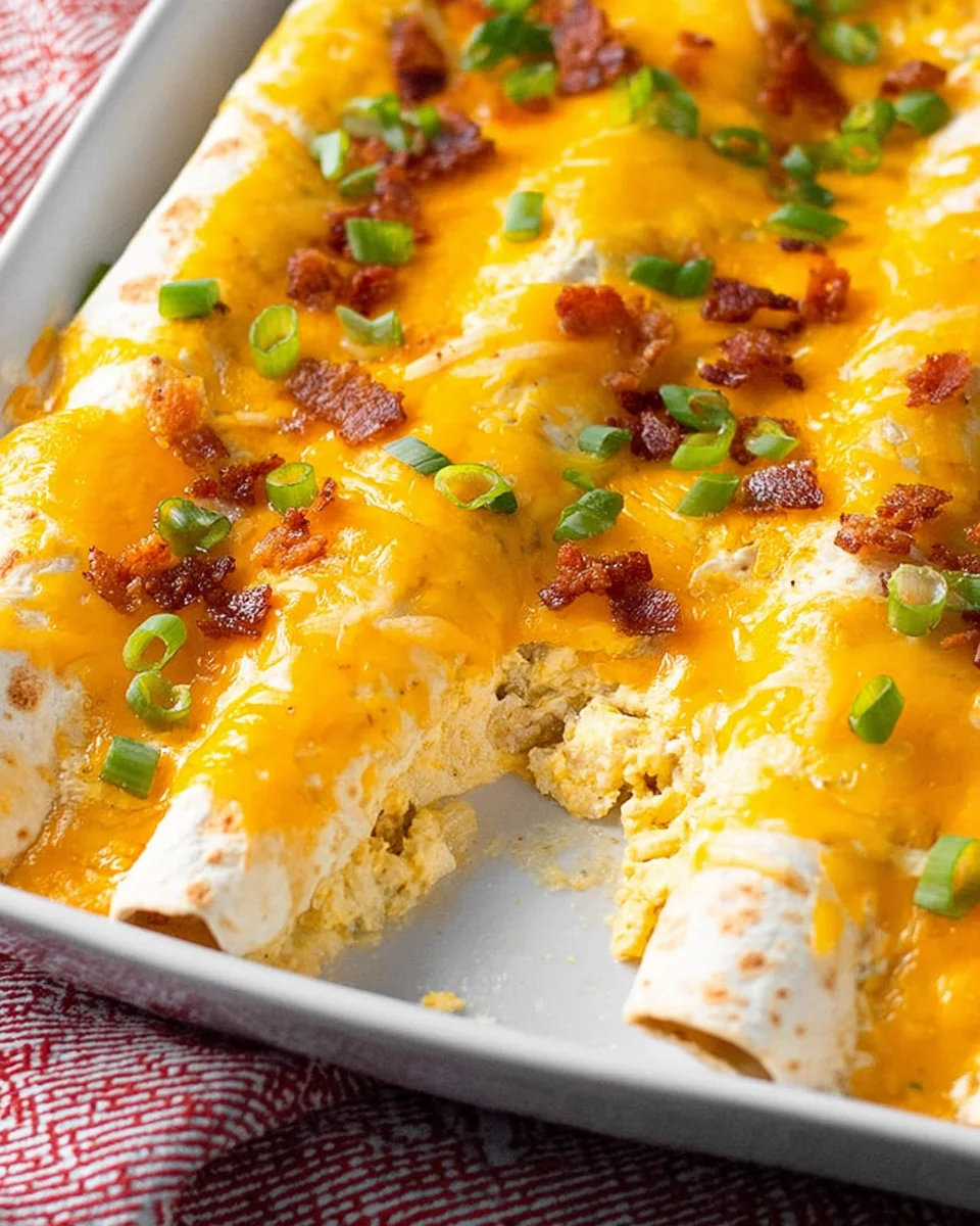 Instant Pot Breakfast Enchiladas
