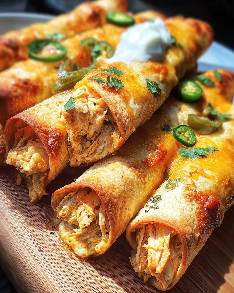 Jalapeño Popper Chicken Taquitos 17 Jalapeño