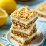 Lemon Oatmeal Crumble Bars