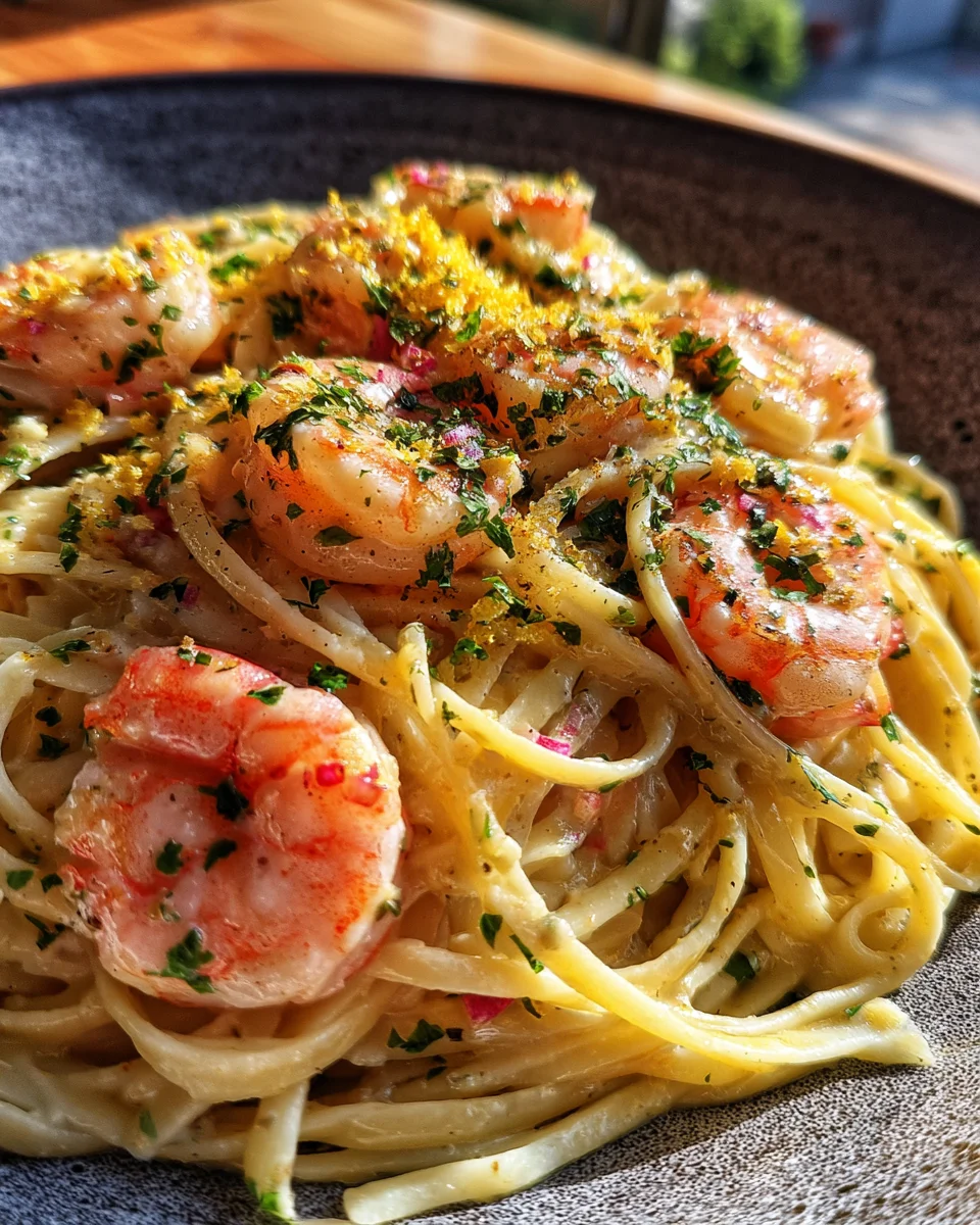 Lemon Shrimp Pasta 23 Lemon