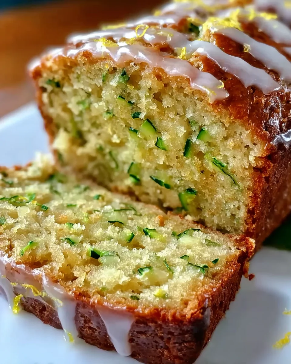 Luscious Lemon Zucchini Bread