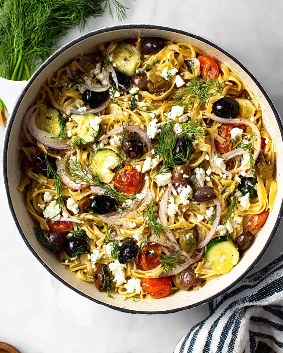 Mediterranean One Pot Pasta 22 Mediterranean