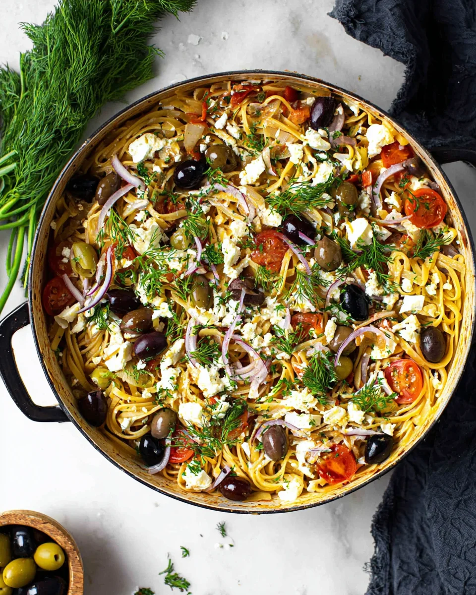 Mediterranean One Pot Pasta 23 Mediterranean