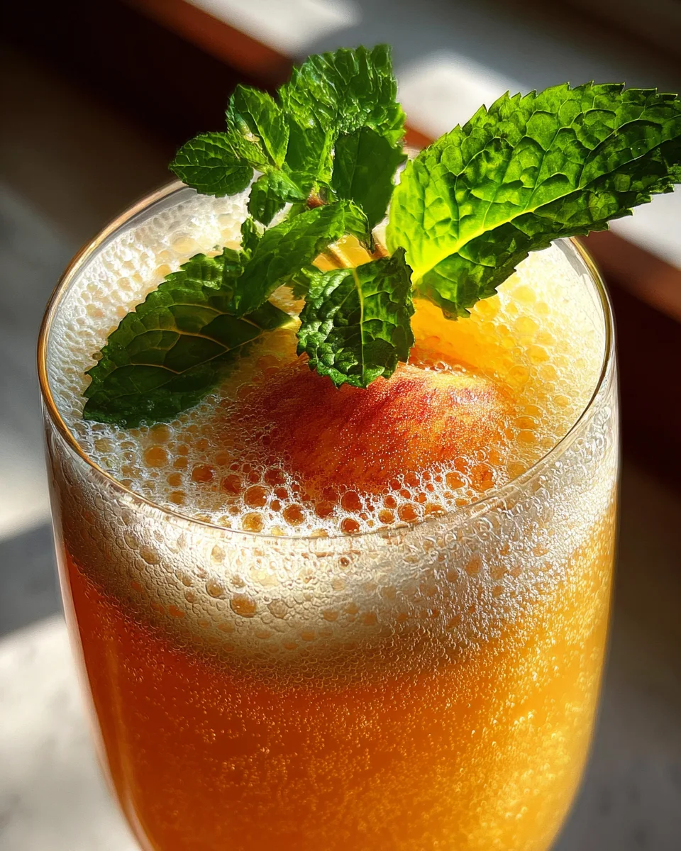 Peach Bellini Recipe