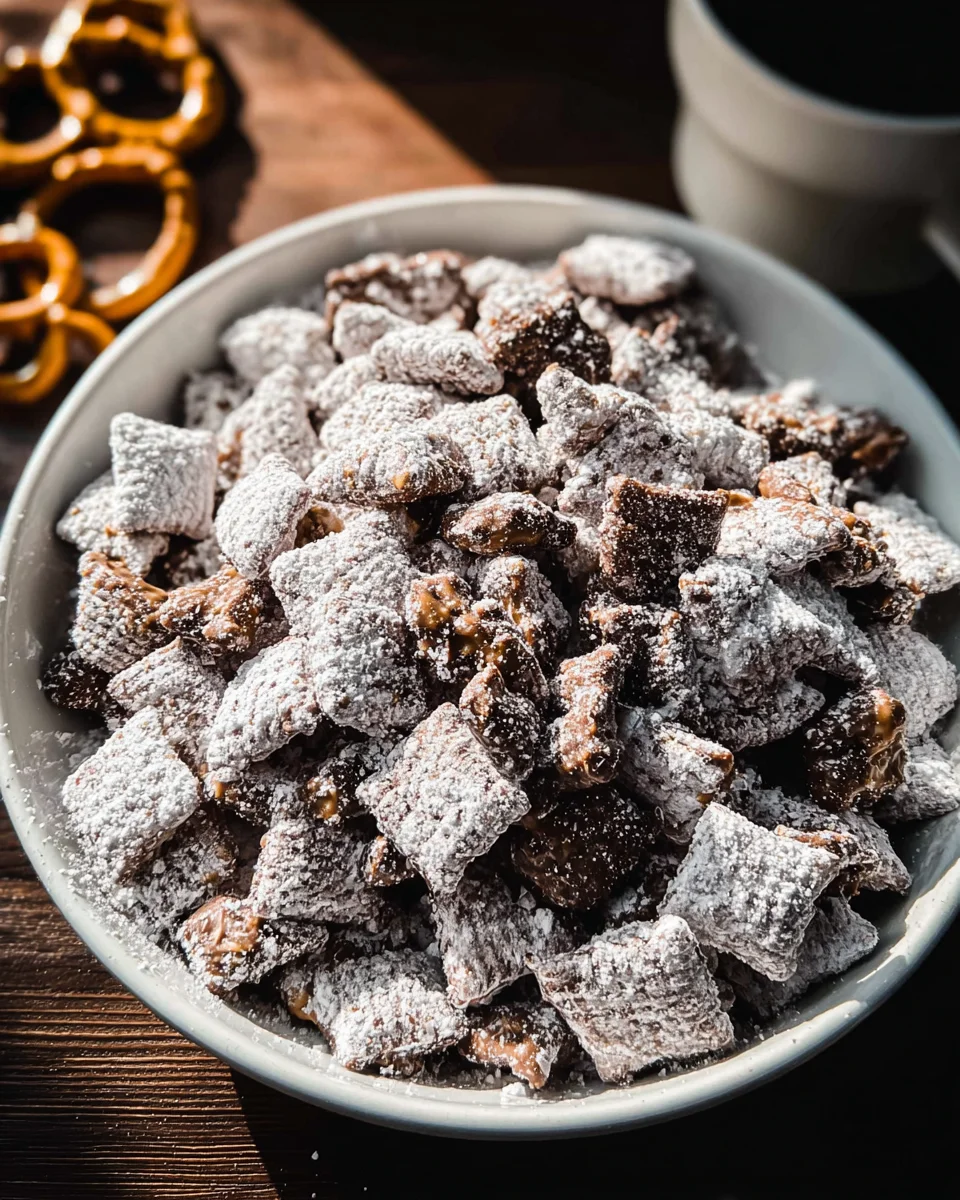 Puppy Chow Recipe (Muddy Buddies)