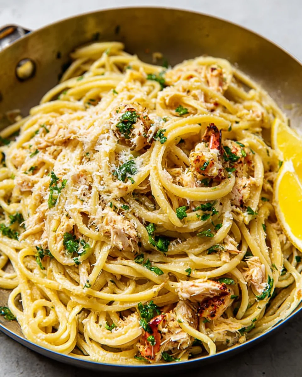Quick and Delicious Crab Linguine 27 Quick and Delicious Crab Linguine