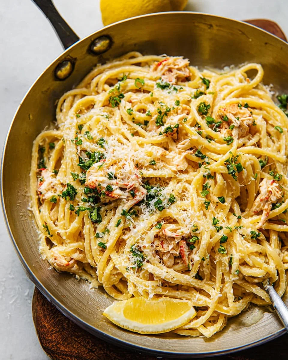 Quick and Delicious Crab Linguine 23 Quick