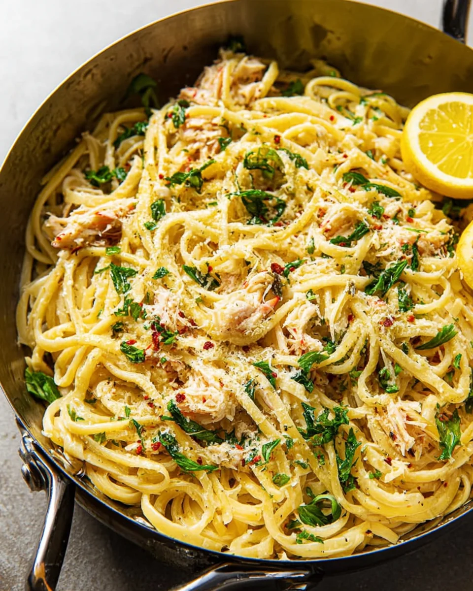 Quick and Delicious Crab Linguine 24 Quick