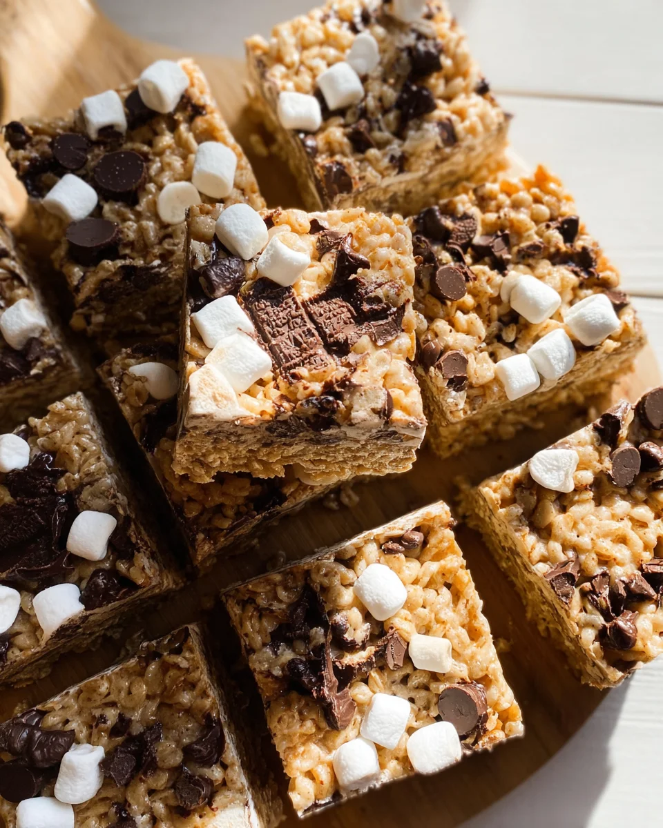 S'mores Rice Krispies Treats