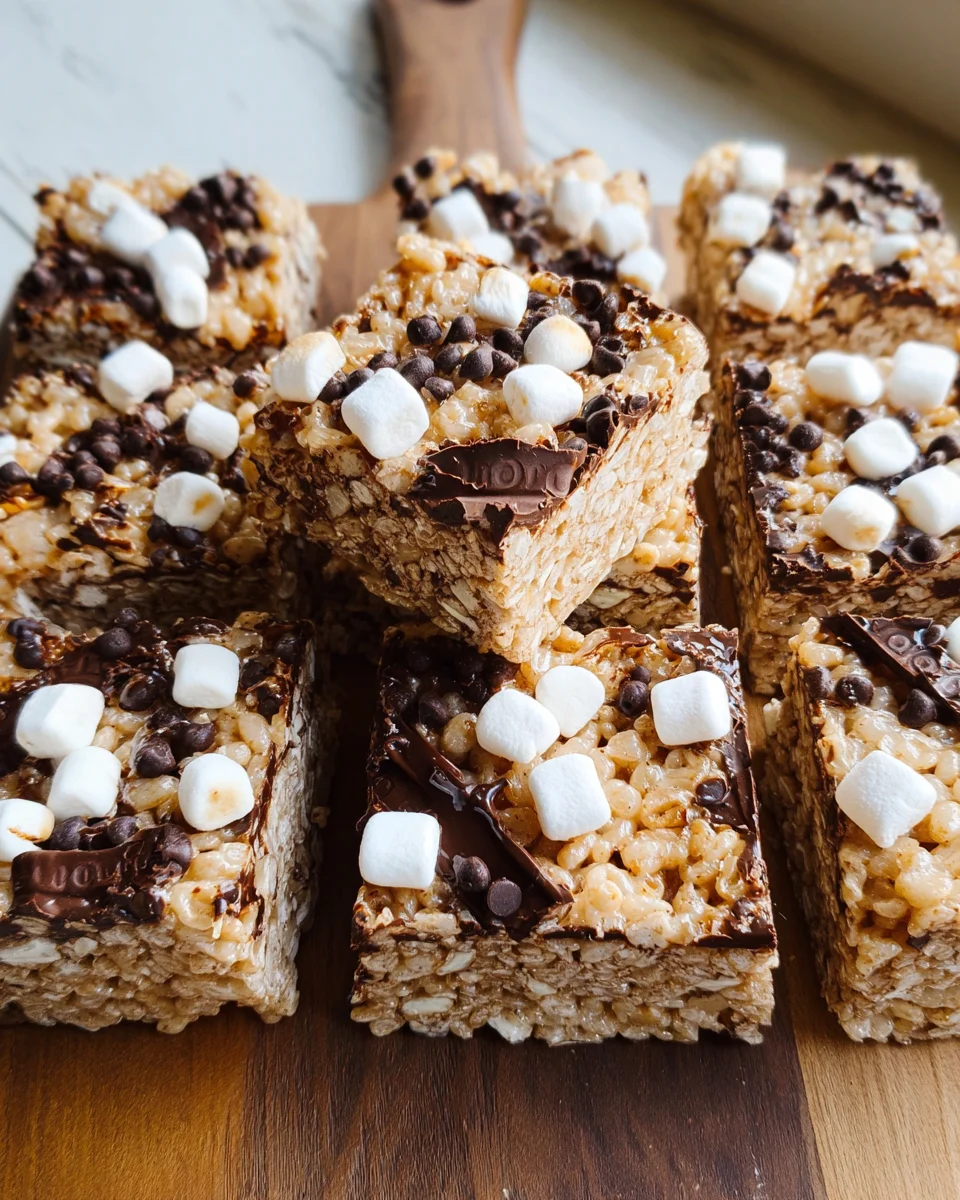 Smores Rice Krispies Treats 2 1