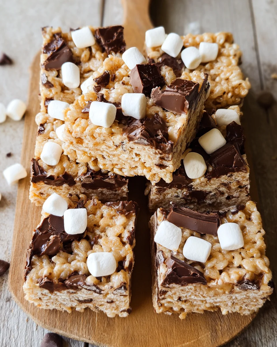 Smores Rice Krispies Treats 3 1